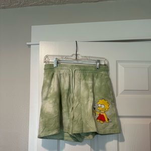 Simpsons PJ Shorts